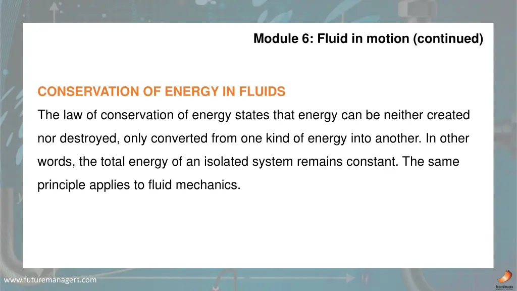 module 6 fluid in motion continued 4