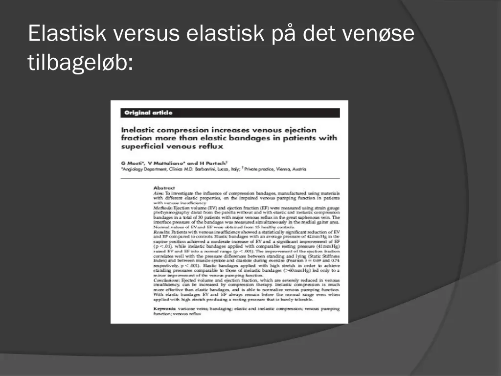 elastisk versus elastisk p det ven se tilbagel b