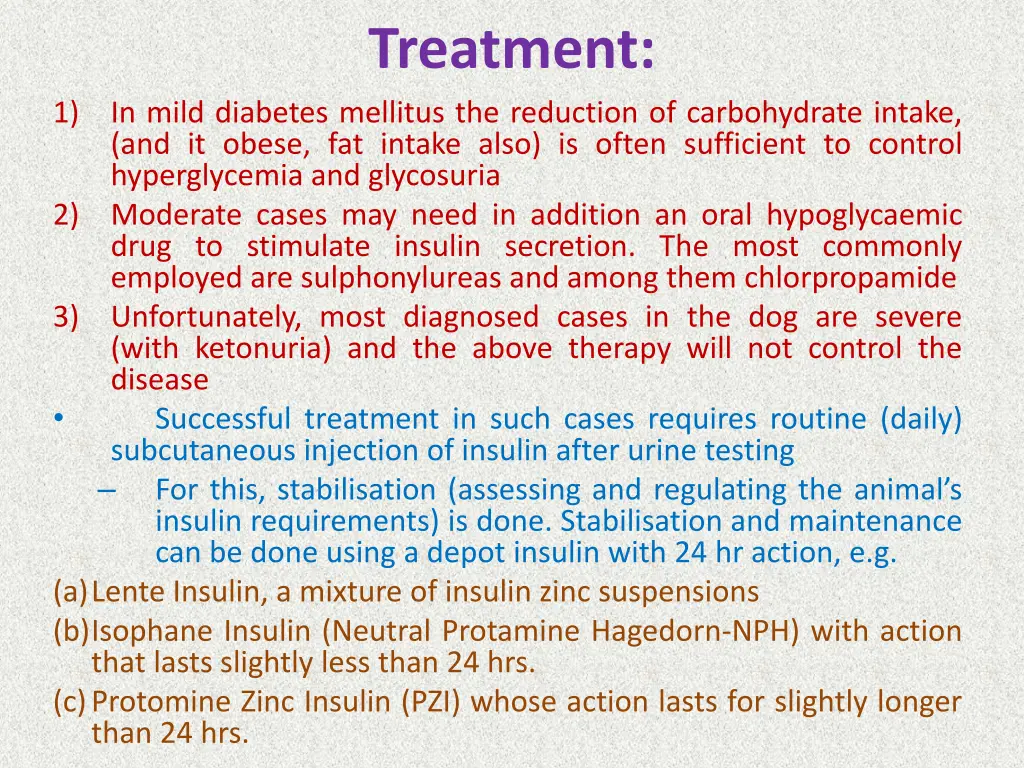 treatment
