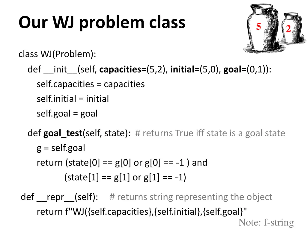 our wj problem class