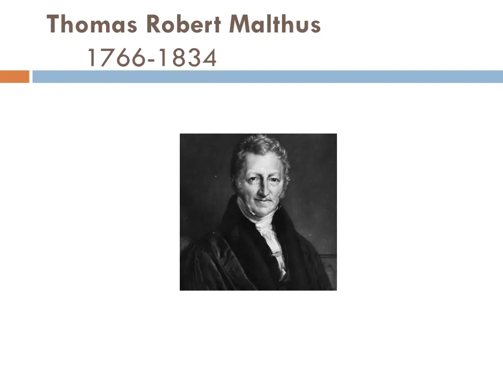 thomas robert malthus 1766 1834