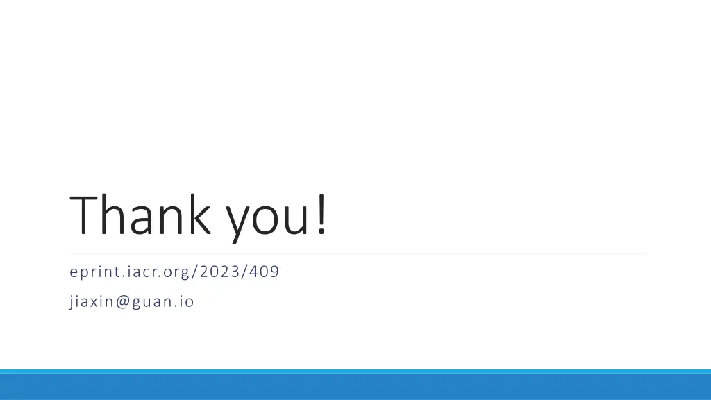 thank you