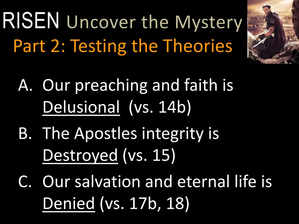 risen uncover the mystery part 2 testing 1