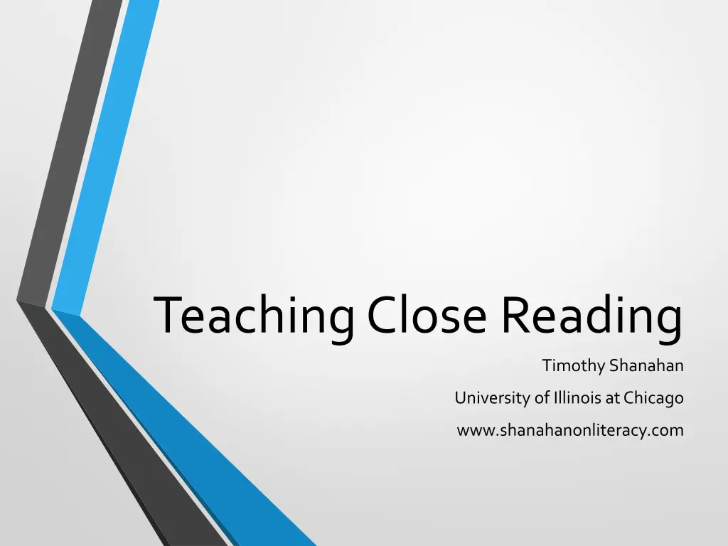 teaching close reading 1