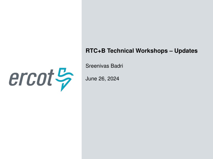 rtc b technical workshops updates sreenivas badri