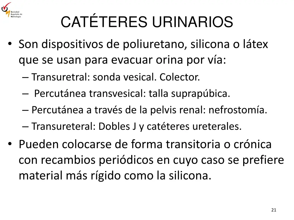 cat teres urinarios son dispositivos