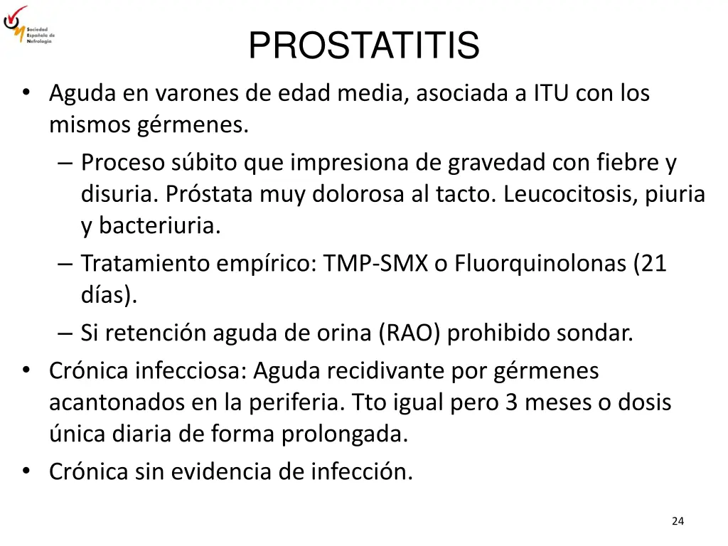 prostatitis