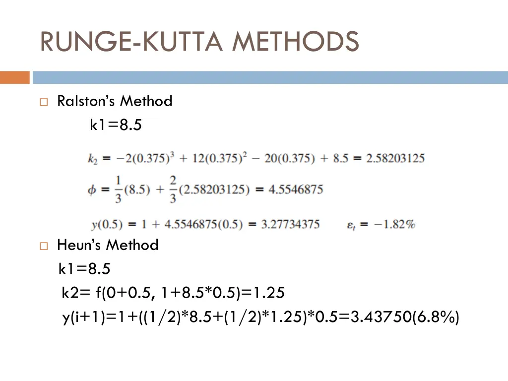 runge kutta methods 4