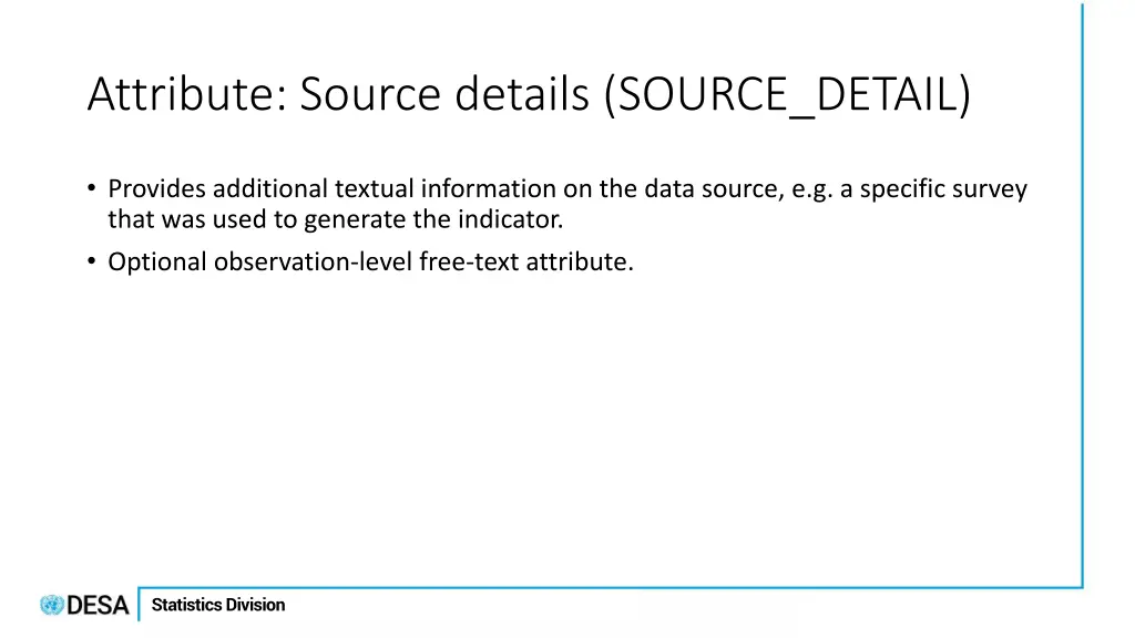 attribute source details source detail