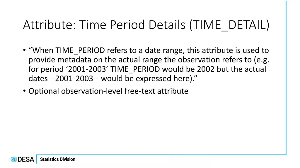 attribute time period details time detail