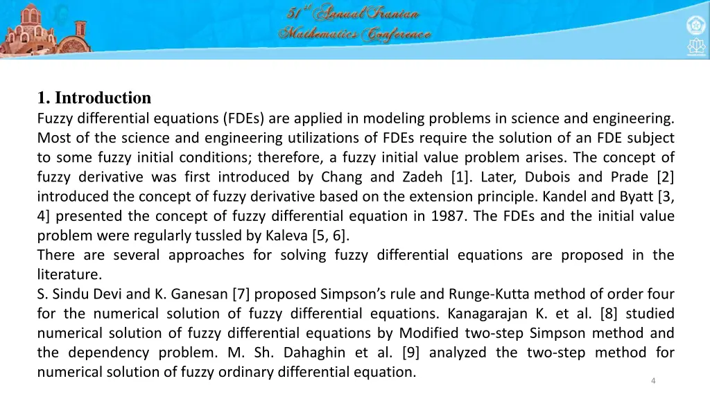 1 introduction fuzzy differential equations fdes