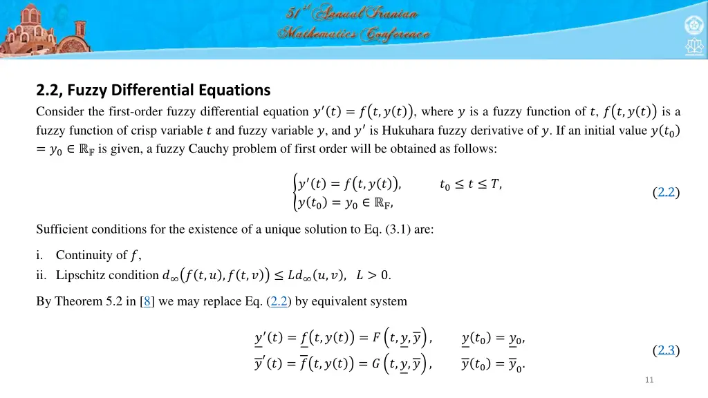 2 2 fuzzy differential equations consider