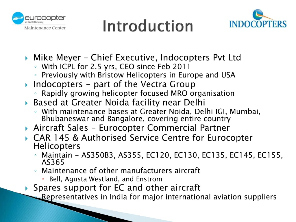 mike meyer chief executive indocopters