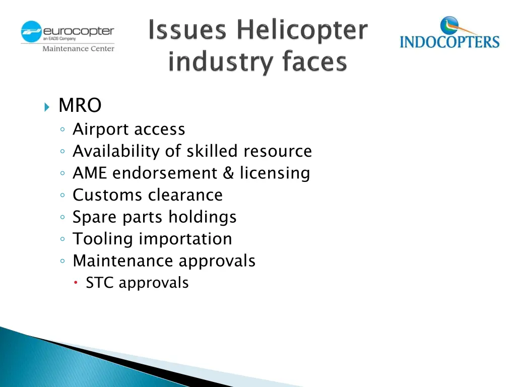 mro airport access availability of skilled