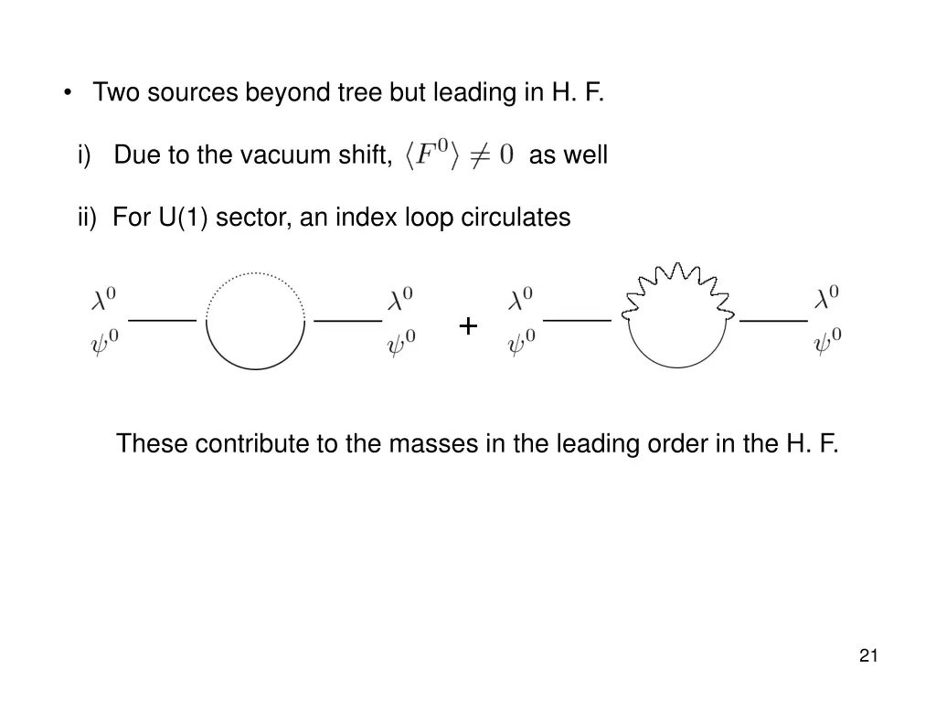 two sources beyond tree but leading in h f