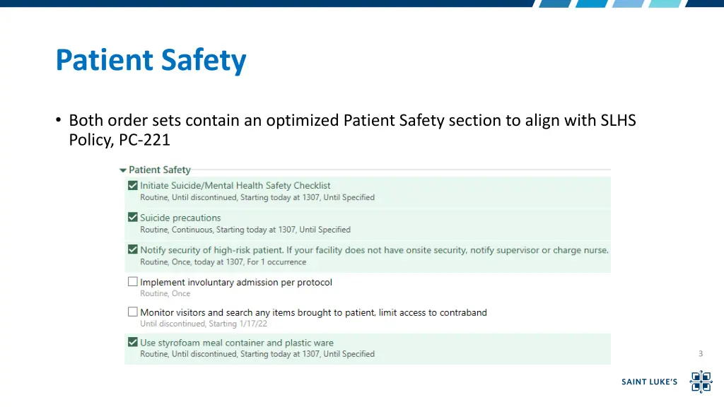 patient safety
