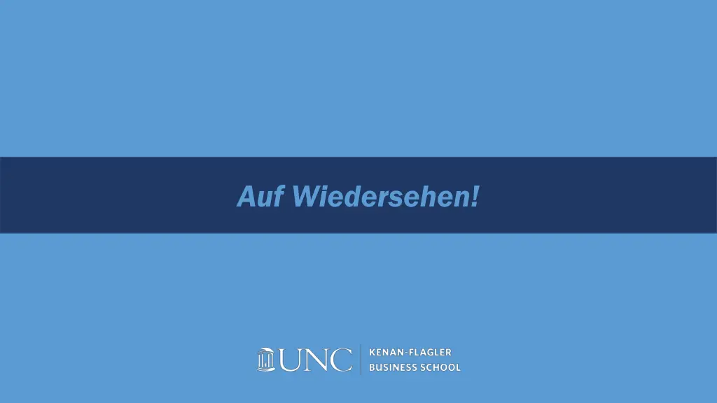 auf wiedersehen