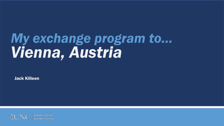 my exchange program to vienna austria