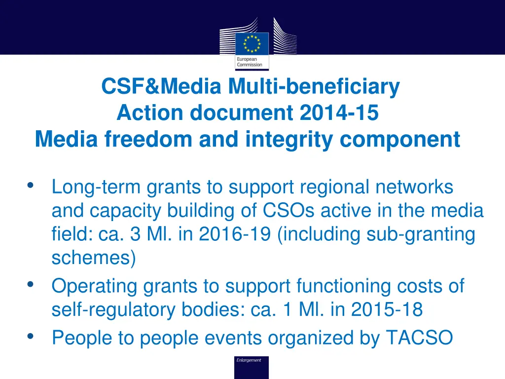 csf media multi beneficiary action document 2014