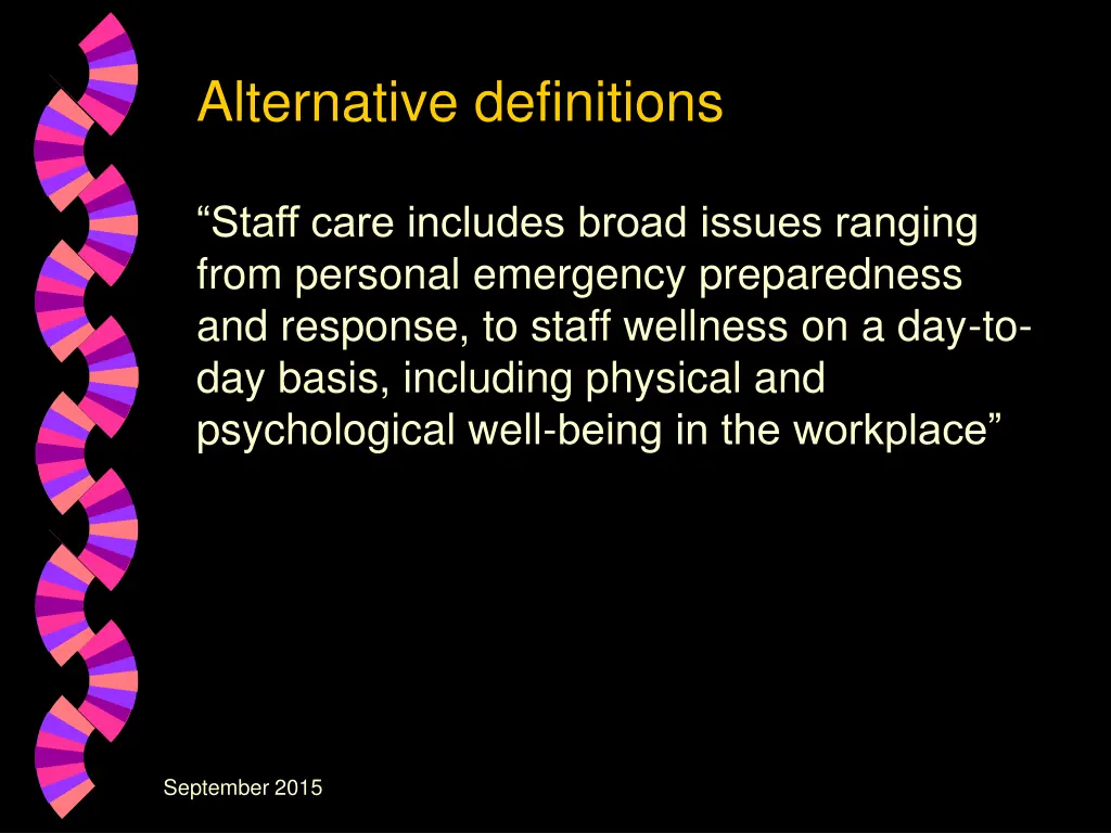 alternative definitions 1