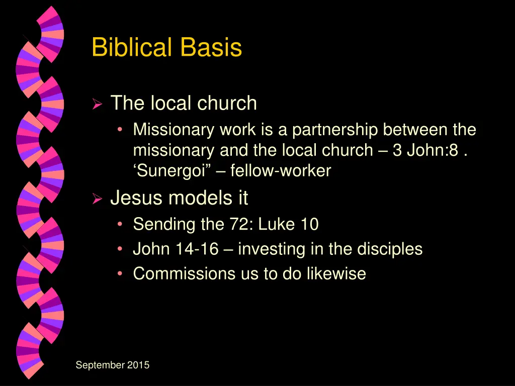 biblical basis 1