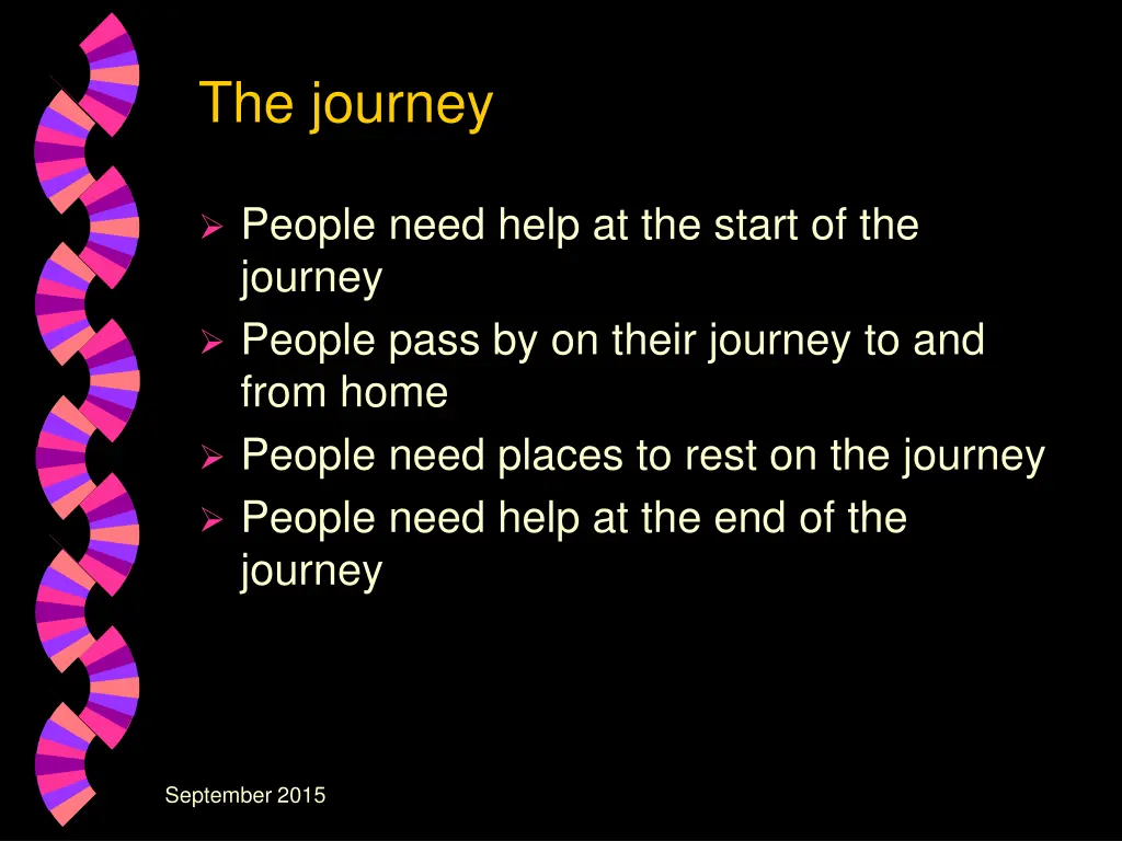 the journey