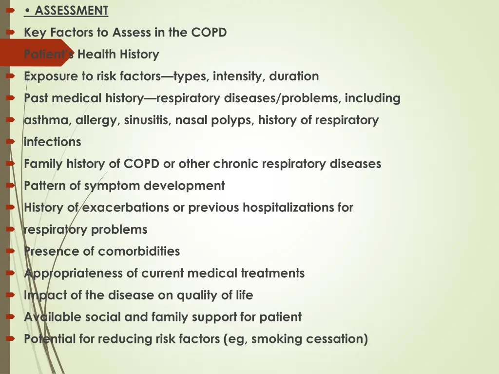 assessment
