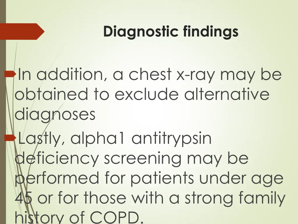 diagnostic findings 1