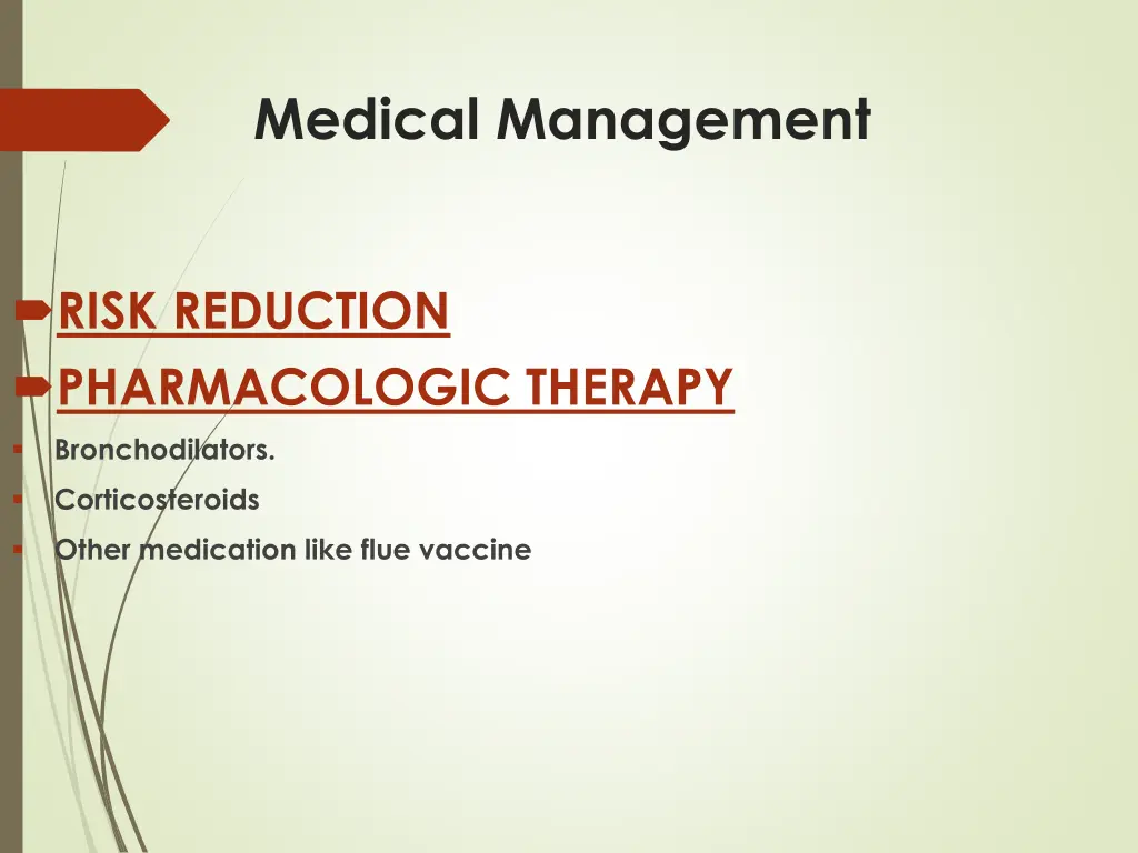medical management