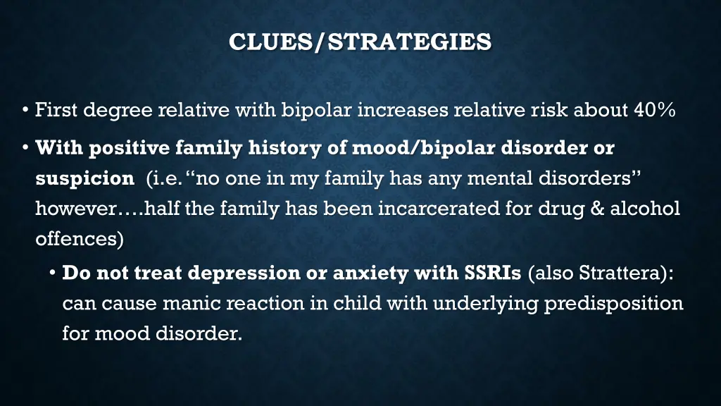 clues strategies 1