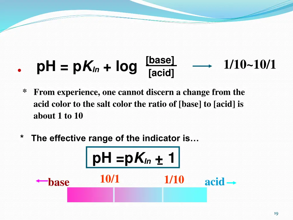 base acid