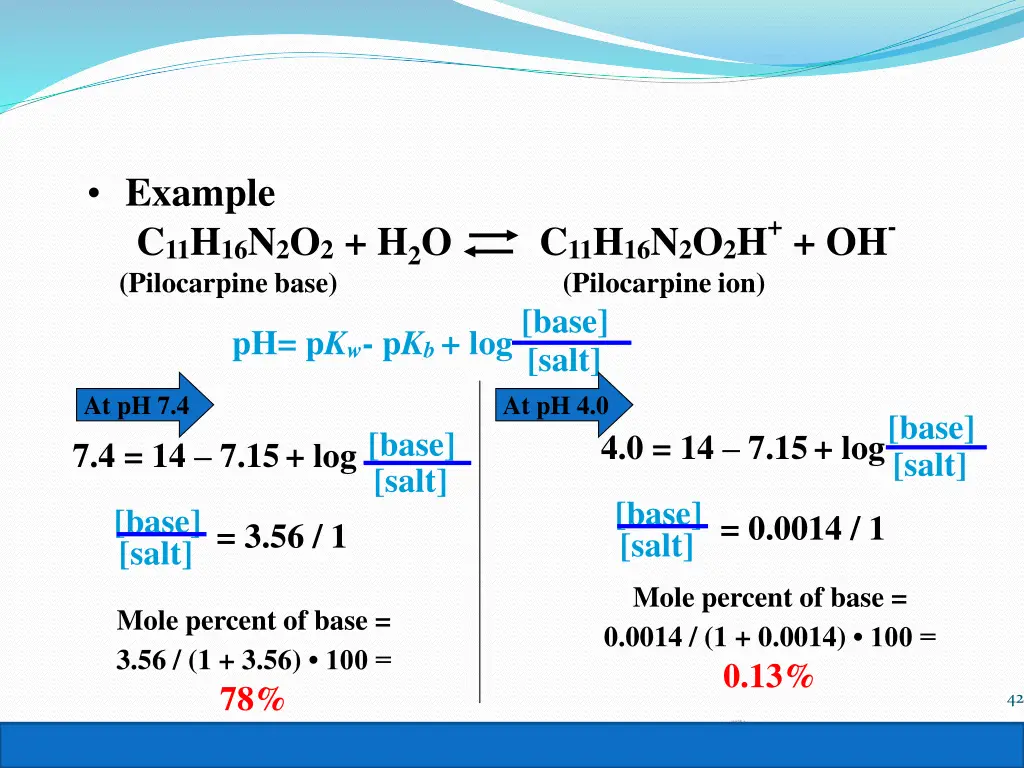 example pilocarpine base