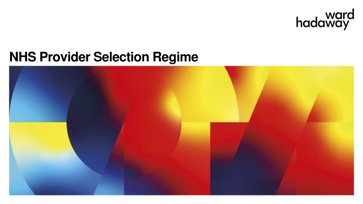 nhs provider selection regime