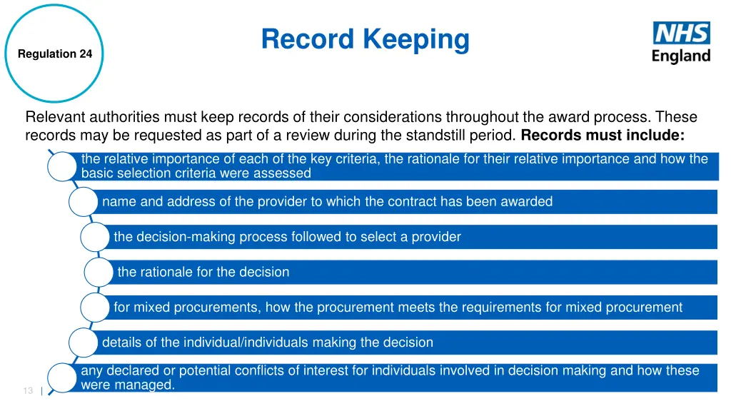 record keeping