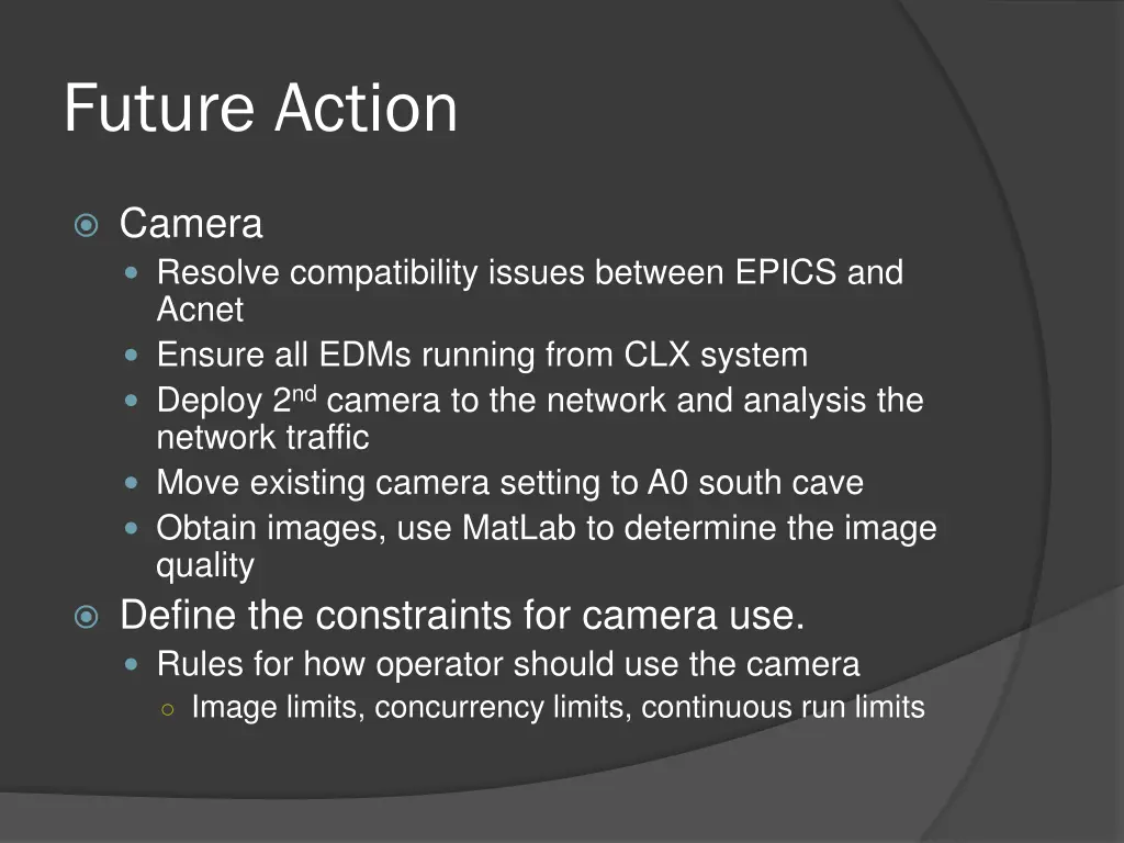 future action