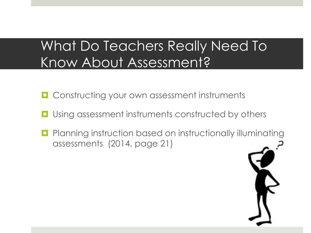 what do teachers really need to know about