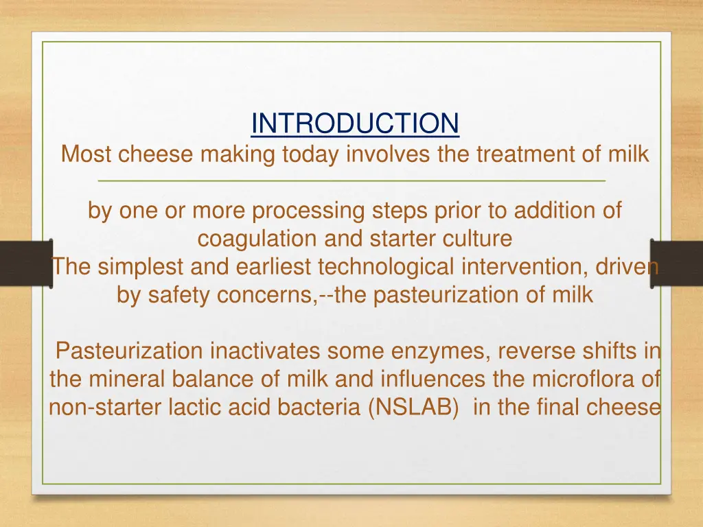introduction