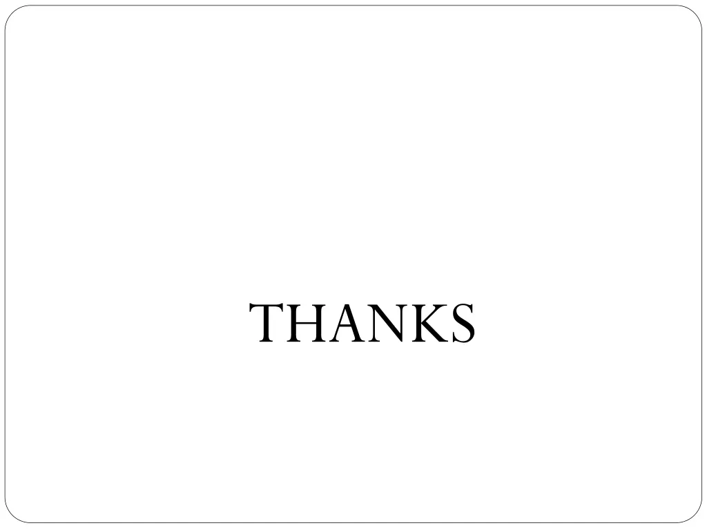 thanks
