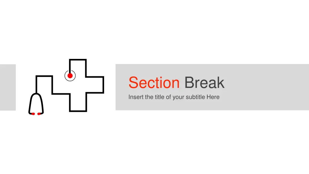 section break insert the title of your subtitle