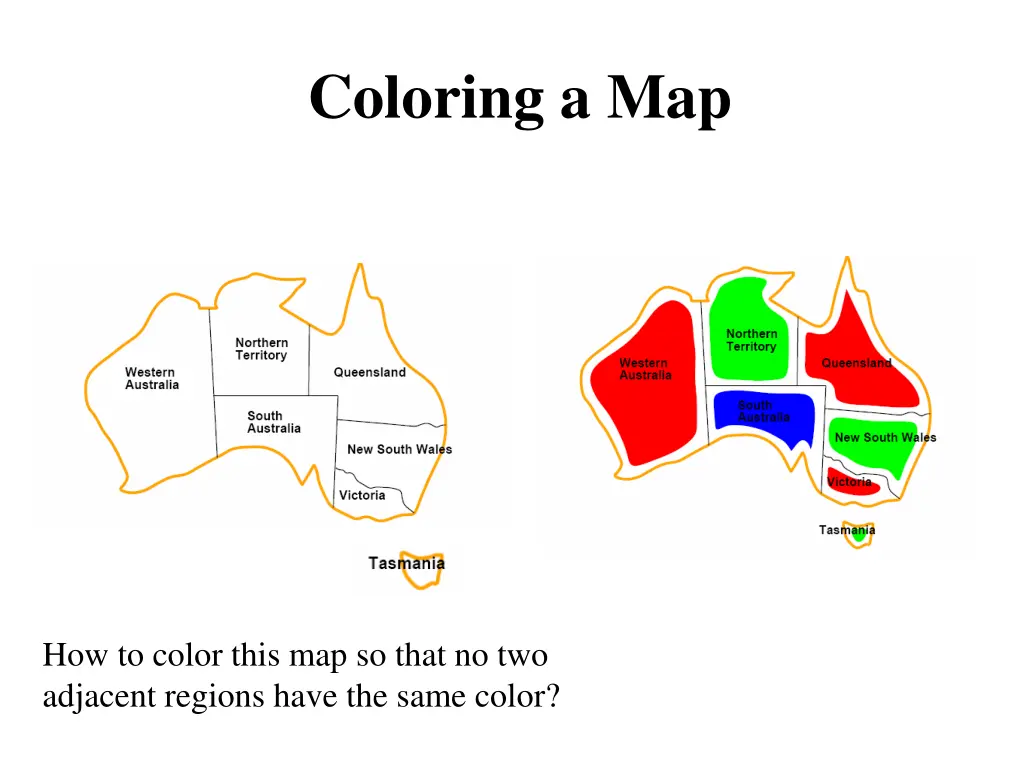coloring a map