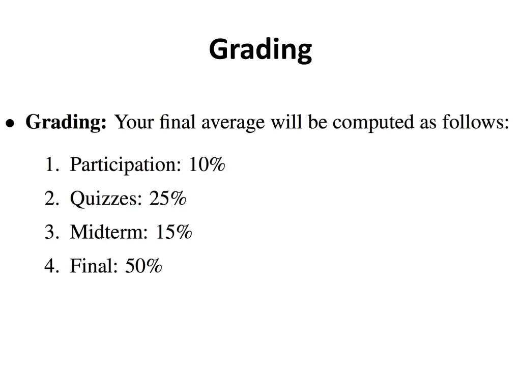 grading