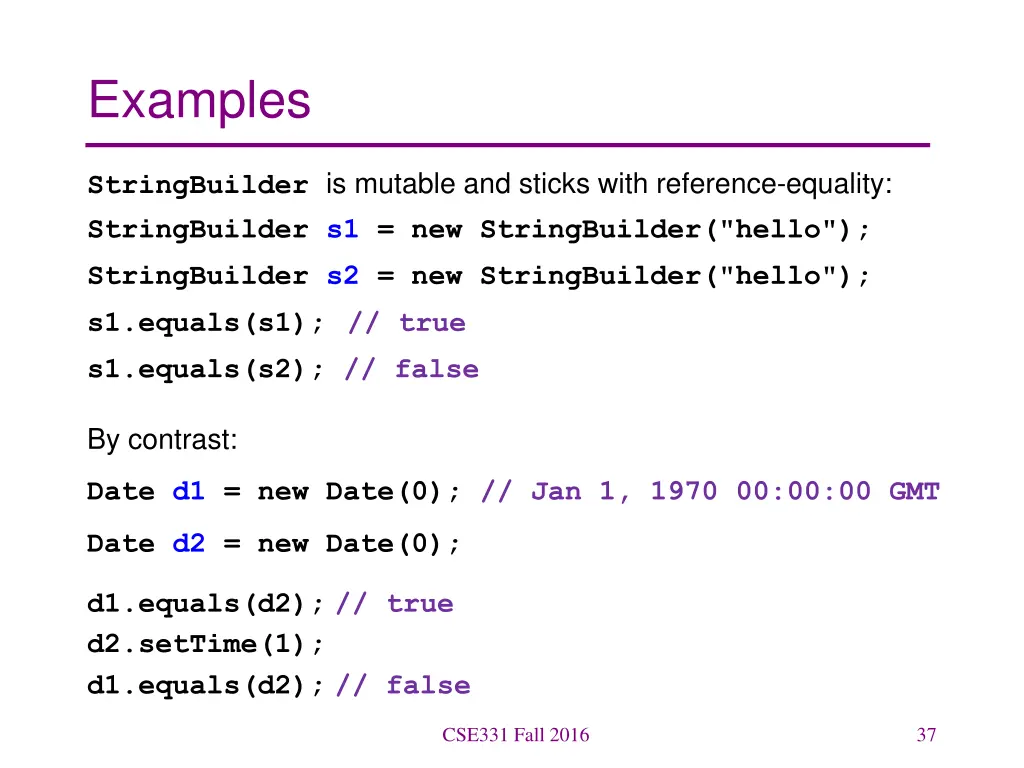 examples