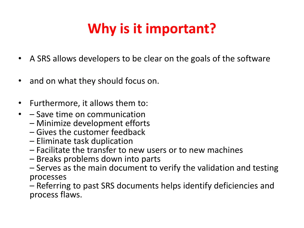 why is it important