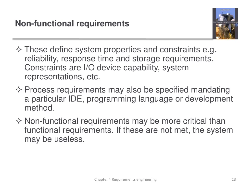 non functional requirements