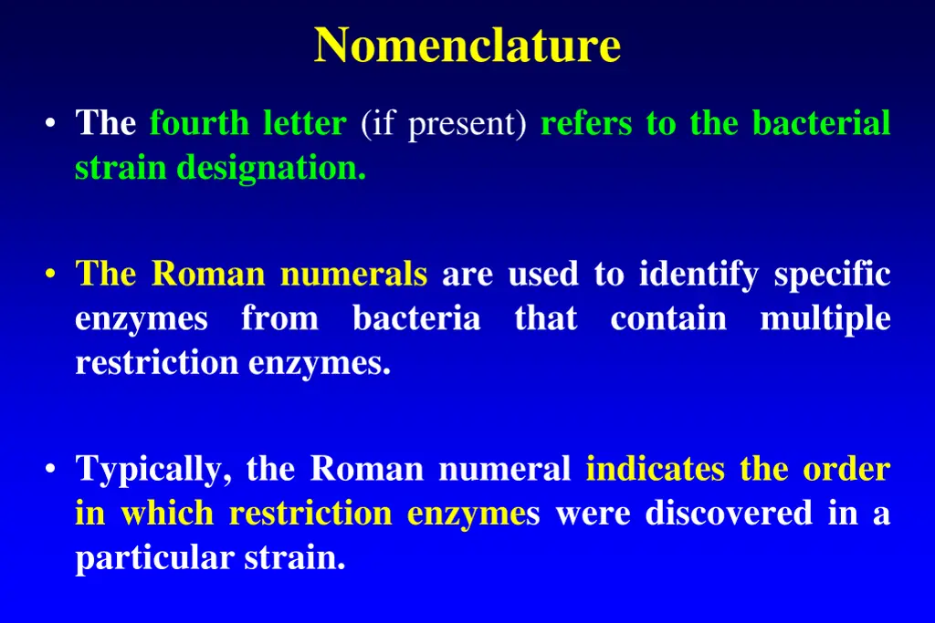 nomenclature 1