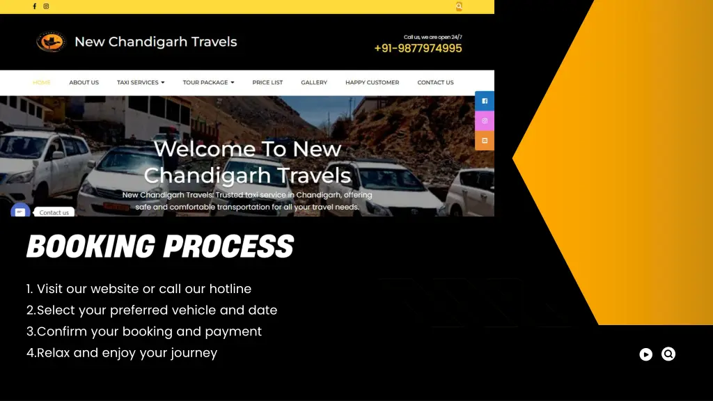 1 visit our website or call our hotline 2 select