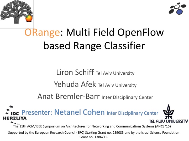 orange multi field openflow based range classifier