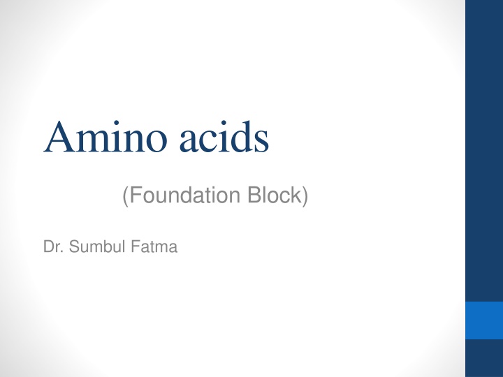 amino acids