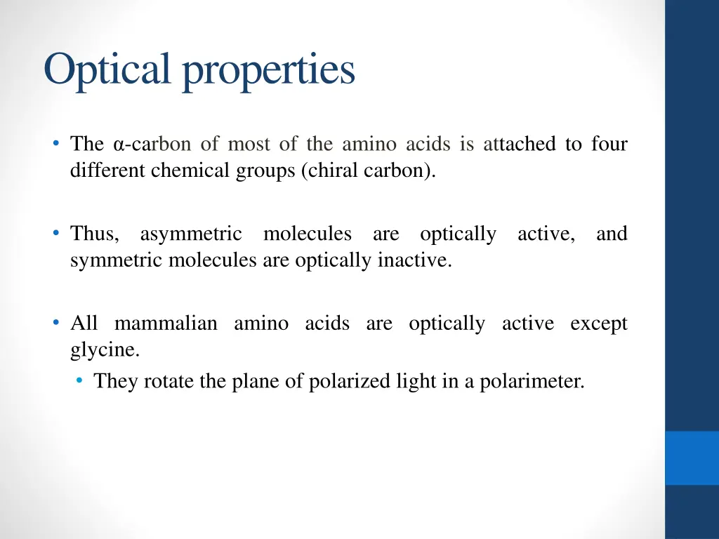 optical properties