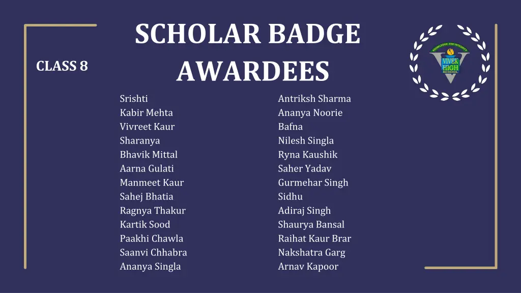scholar badge awardees 2